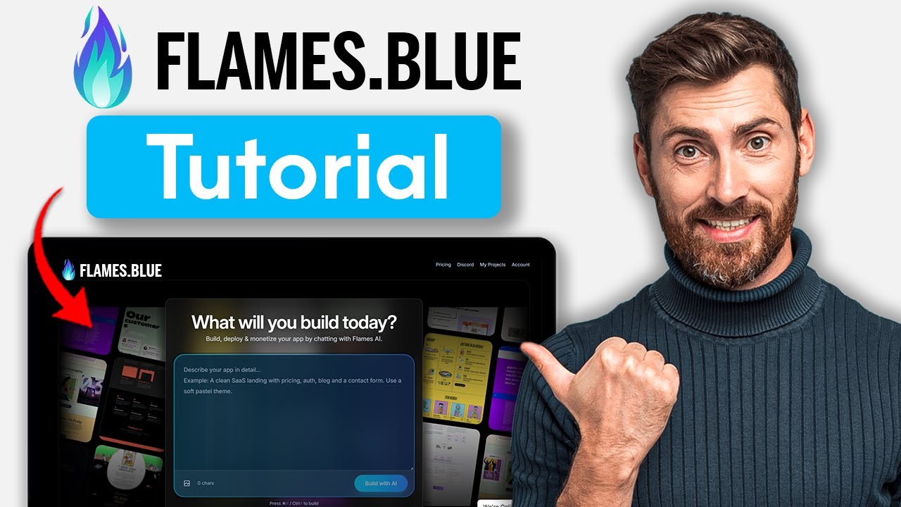 Flames.blue AI Tutorial (2026) | Build Web Apps with Flames Blue AI