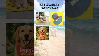 Summer Dog Accessories #wrapinfur #summerdog #dogshorts #ytshorts #viralshort #ytviral #ytstudio