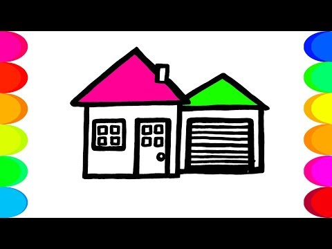 როგორ დავხატოთ სახლი