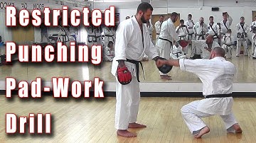Practical Kata Bunkai: Restricted Punching Pad Drill