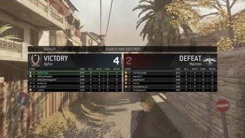 COD4 MW:HC S&D Backlot