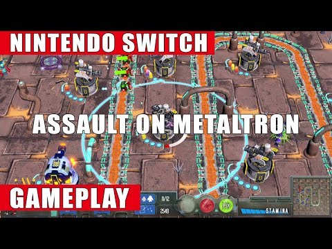 Геймплей Assault On Metaltron для Nintendo Switch