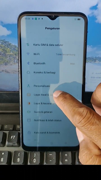 langkah langkah buat kunci layar di hp oppo