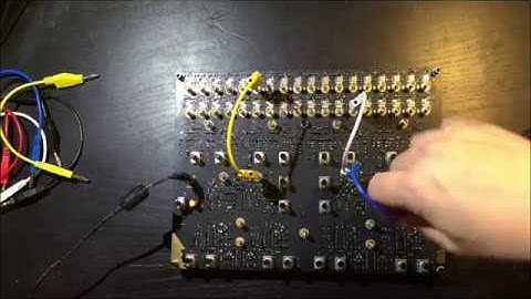 Demo of the Ciat-Lonbarde Rollz-5+, Meng Qi PCB