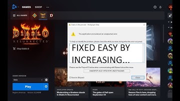 How To Fix D2R Diablo 2 Ressurected Crash Loading Screen / Town Portal / 100% Proof Donate Below ⬇️