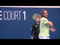 2019 Nitto ATP Finals Practice Stefanos Tsitsipas Saturday