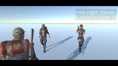 Unity Asset Store Pack - Zombie Apocalypse Survivors (Download link below)