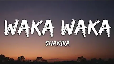 Shakira - Waka Waka(Lyrics) | This Time For Africa