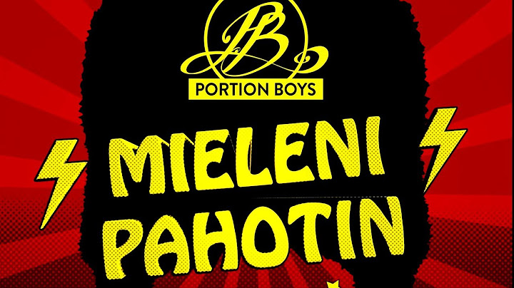 Portion Boys - Mieleni Pahotin (Official Lyric Video)