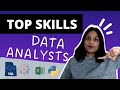 Top skills to get a data analyst job you need to know