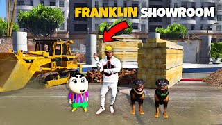 GTA 5 : Franklin & Shinchan Building Most Luxury Car Showroom In GTA 5.. (GTA 5 Mods)