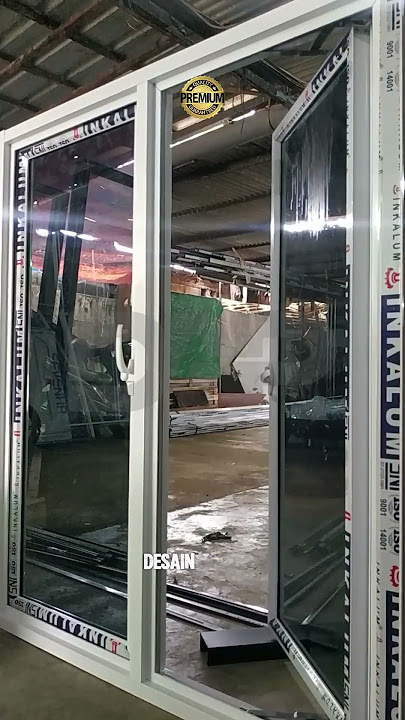 Jendela dan pintu aluminium/UPVC dengan insulasi termal yang sangat baik | #shorts #trending #fyp