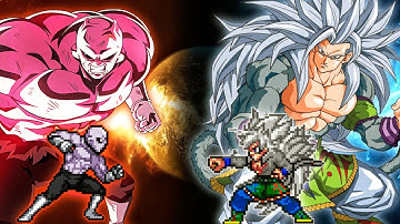 Jiren V2 OP(All Form) (New) VS Goku SSJ5 MUI OP in Jump Force Mugen