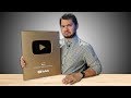 Lyle unboxes my 1 Million Subscriber Award