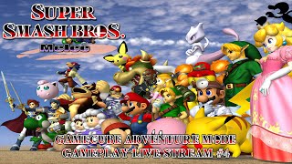 Super Smash Bros. Melee GameCube Adventure Mode Gameplay Live Stream #4