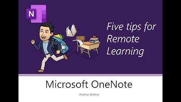 OneNote - 5 Tips for Remote Learning 👩🏼‍💻 🏄‍♂️