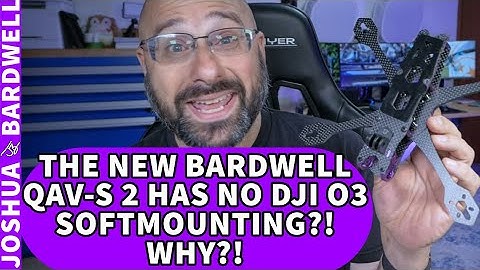 Bardwell QAV-S 2 Frame Has No Soft Mounting For The O3 Camera?! Why Not?! - FPV Questions
