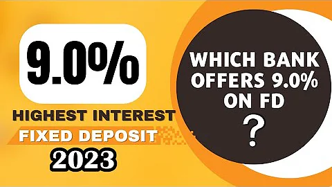 9.0% FD Interest Rate | This bank gives highest interest rate on Fixed Deposit