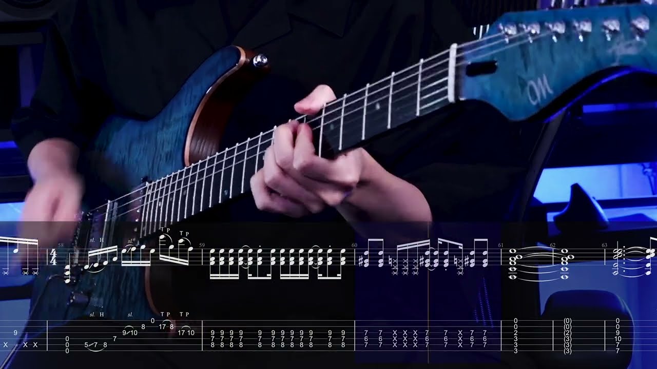 Instinct of Sight - 白黑(Guitar Playthrough) | Mayones Aquila Elite S