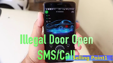 cardot car alarm app function introduction