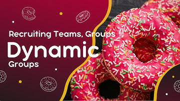 SAP SuccessFactors RCM Recruiting Teams, Groups and Dynamic Groups