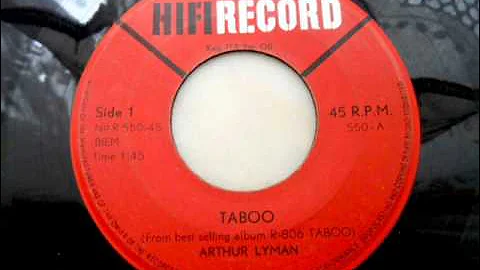 Arthur lyman - Taboo