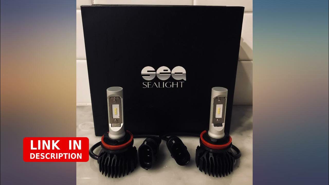 SEALIGHT H11//H8//H9 LED Bulbs X1 Series 12 CSP Chips 14000LM 6000K