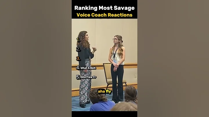 Ranking Most Savage Voice Coach Reactions