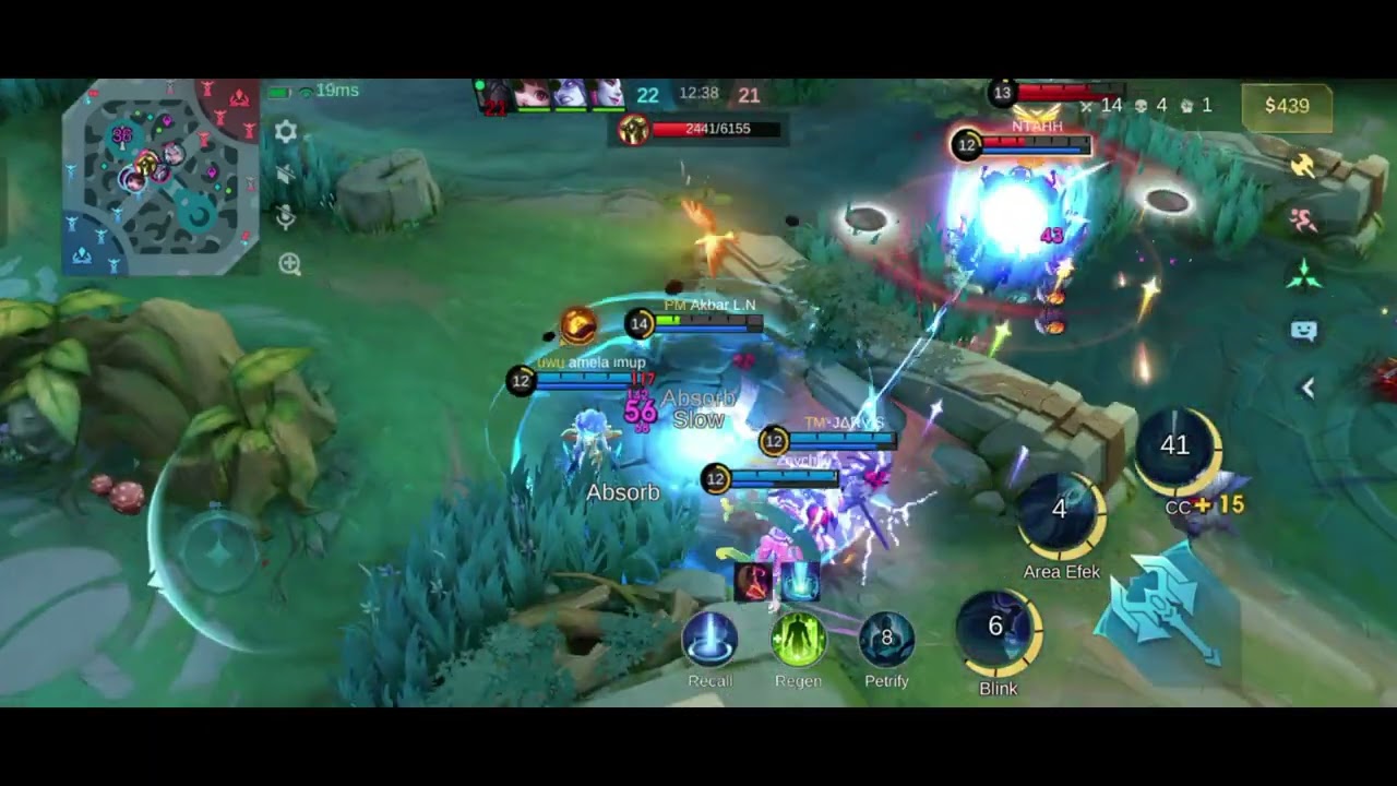 OPPO RENO 3 MOBILE LEGENDS x NARUTO | SILVANA GAMEPLAY - FIGHTER #8