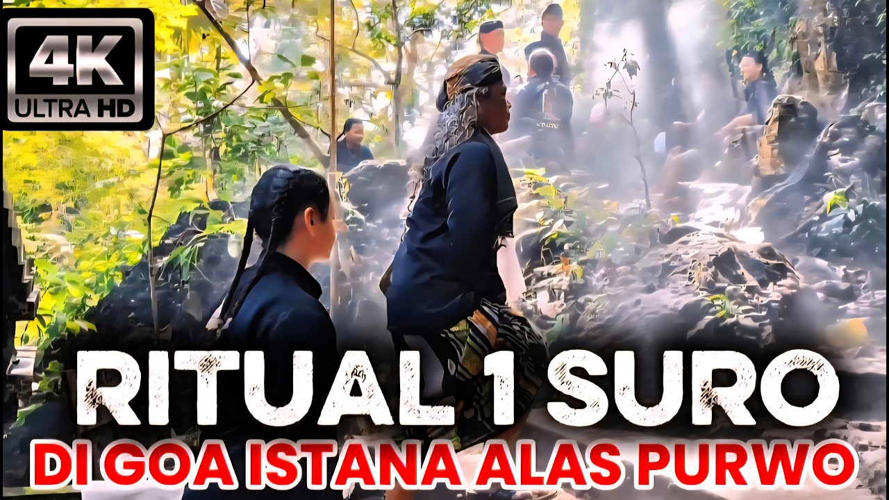 RITUAL 1 SURO DI GOA ISTANA ALAS PURWO  | Suasana Mistis dan Penuh Pengunjung