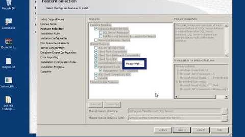 installing sql server 2012 express -2018