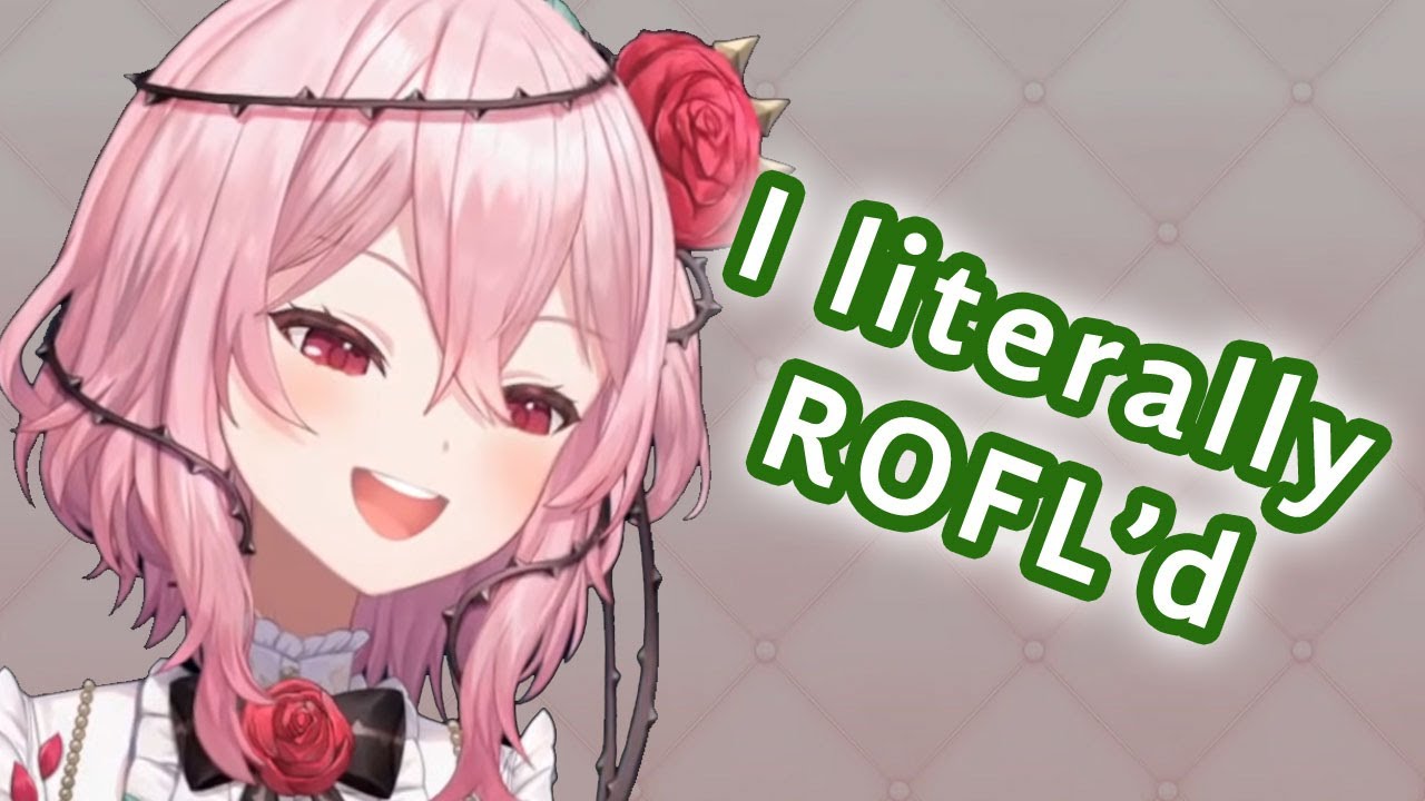 Rosemi fell on the floor laughing at a joke 【NIJISANJI EN | Rosemi Lovelock】