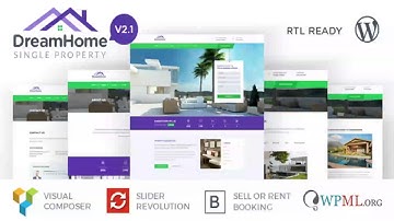DreamHome - Single Property WordPress Theme | Themeforest Website Templates and Themes