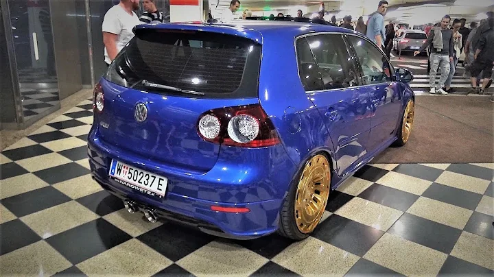 LOUD VW Golf 5 R32 Exhaust Sound - F-TOWN AGGRESSOR 3.5"