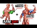 How To Build Your arms Fast ( Biceps and Triceps Workout )-تمارين باي وتراي