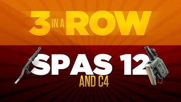 3 in a row - Spas-12 and C4 - Episode 11 (Modern Warfare 3 Gameplay/Montage)