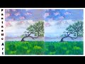 Acrylic painting  landscape painting  fantastic artistry