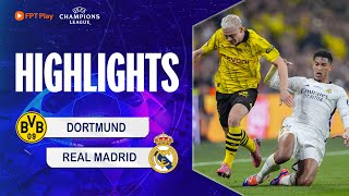 HIGHLIGHTS: DORTMUND - REAL MADRID | BẢN LĨNH ÔNG VUA C1, CHỨC VÔ ĐỊCH THỨ 15 ĐỈNH CAO