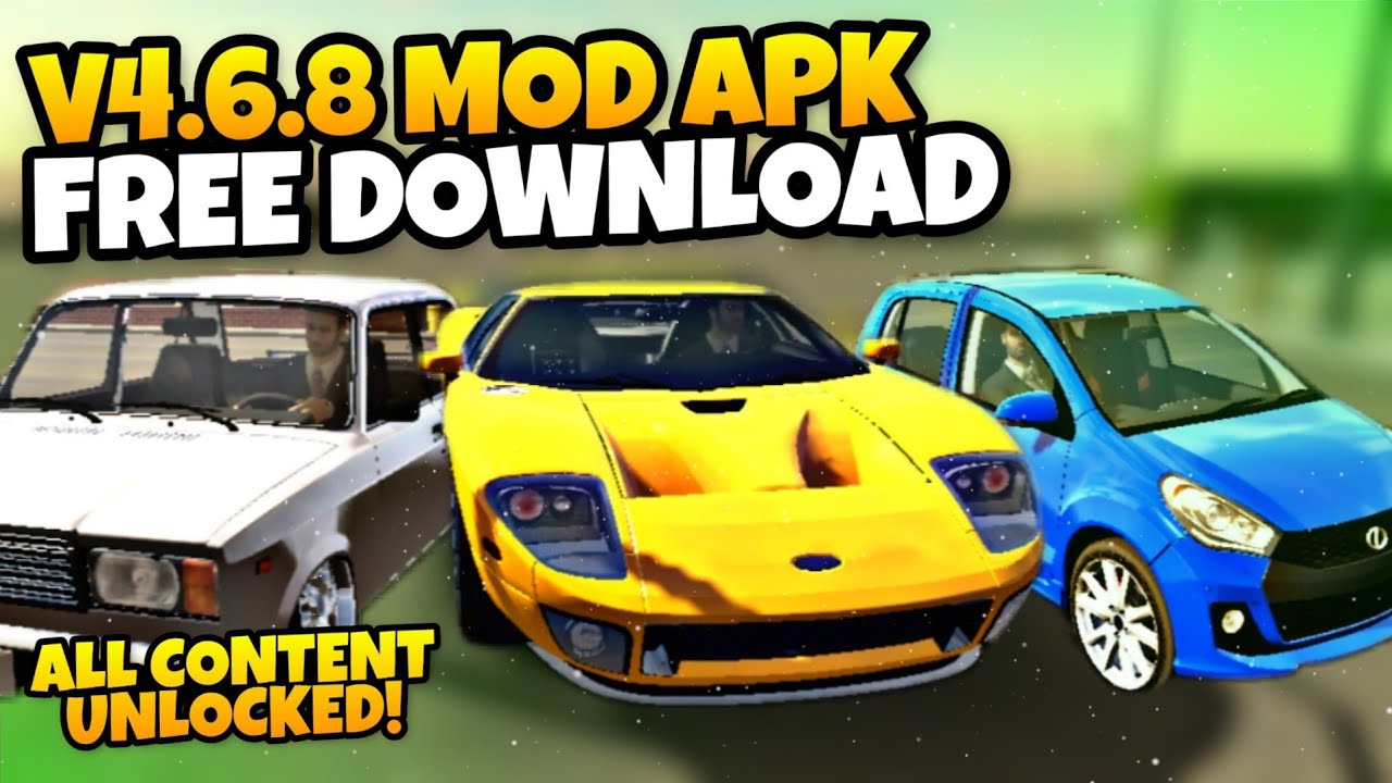 Car Parking Multiplayer V4.6.8 Mod Apk (All Content Unlocked) - YouTube