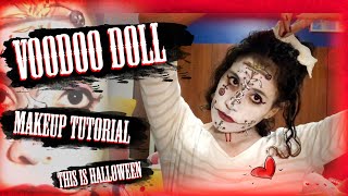 Cool Voodoo Doll Makeup Tutorial (DIY)