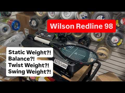 What are my Wilson Redline 98 Specs?!? - YouTube