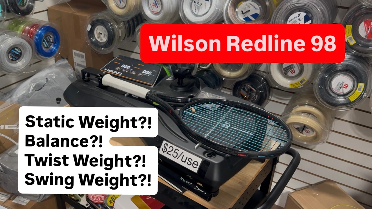What are my Wilson Redline 98 Specs?!? - YouTube