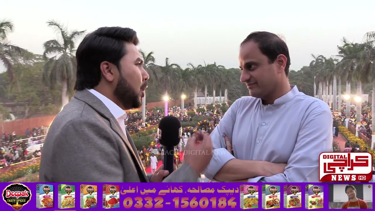 Mayor Karachi Barrister Murtaza Wahab Inaugurates Flower Show at Karachi Zoo | Big Development