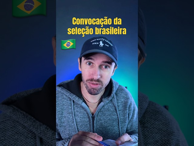 ASMR: Convocação da Seleção Brasileira #asmr