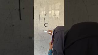Lingkarilah angka 16 ini dengan benar
