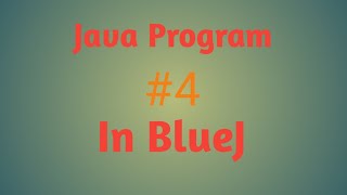 How to find square root of any number of your choice | In BlueJ with | Java | #4 |
