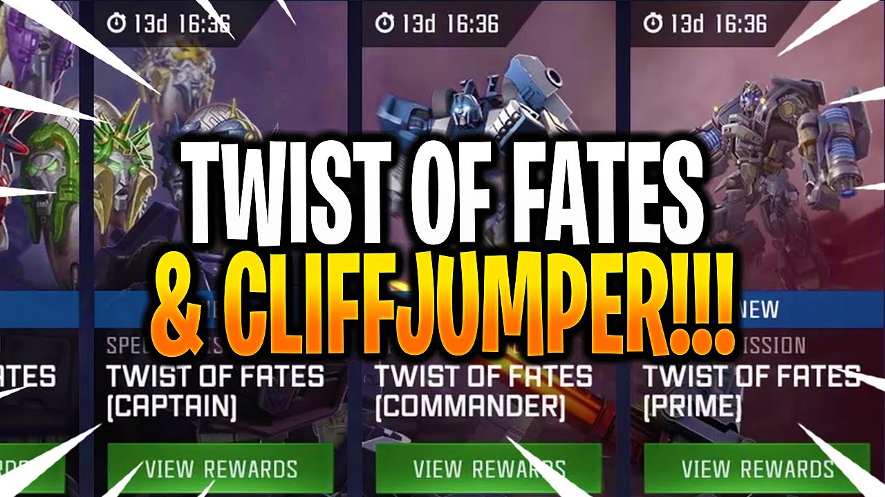 *NEW* TWIST OF FATES! CLIFFJUMPER!!! (PRIME) SPOTLIGHT MISSION