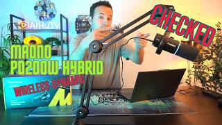 Maono PD200W Review – Budget Mic with Pro Audio? screenshot 3