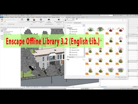 Video Thư viện Offline cho Enscape 3.2 - youtube