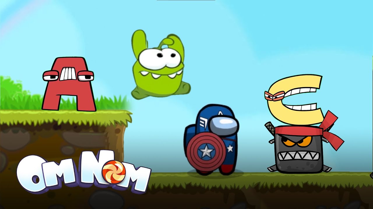 Red Ball 4 Animation | Om Nom Vs Among Us & Alphabet Lore (A - C) Ep 5 ...